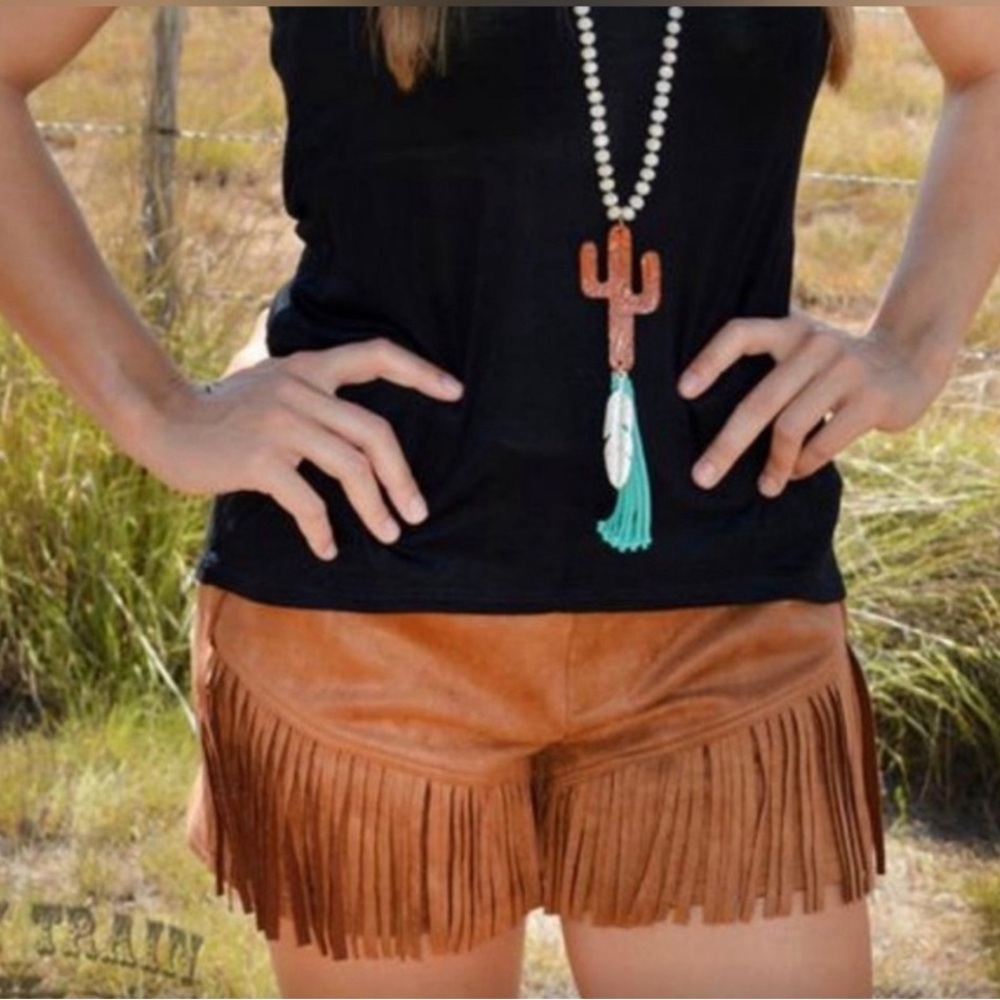 Crazy Train Woman’s fringe shorts SUPER CUTE!